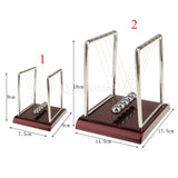 Maxbell Plastic Base Stand Steel Ball Classic Newton Cradle Balance Balls Square-S