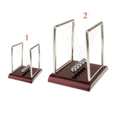 Maxbell Plastic Base Stand Steel Ball Classic Newton Cradle Balance Balls Square-S