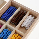 Maxbell Plastic Beads Number Counting Maths Educational Toy
