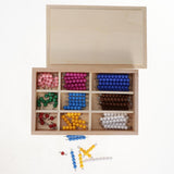Maxbell Plastic Beads Number Counting Maths Educational Toy