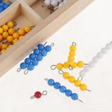 Maxbell Plastic Beads Number Counting Maths Educational Toy