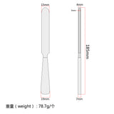 Maxbell Guitar Fret Crowning Luthier File Stainless Small Dual Cutting Edge Tool