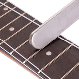 Maxbell Guitar Fret Crowning Luthier File Stainless Small Dual Cutting Edge Tool