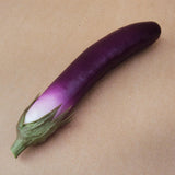Realistic Fake Eggplant Artificial Decorative Vegetable Kitchen Decor