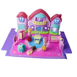 Max Maxb Plastic Cartoon Building Model Dollhouse Accessories 2 Pretty Girls Set Toy