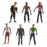 Maxbell Plastic Walking Corpses Doll Movie Characters Action Zombie Figures Toy for Collection