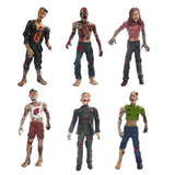 Maxbell Plastic Walking Corpses Doll Movie Characters Action Zombie Figures Toy for Collection