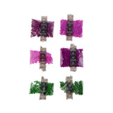 Maxbell 5D DIY Rhinestone Painting Rose Embroider Cross Stitch Craft Home Decor Charms Ornament Gift Purple