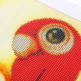 Maxbell Animal Embriodery Rhinestone Painting Cross Stitch Kit DIY Craft Kids Xmas Home Decor Gift - Parrot