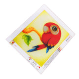 Maxbell Animal Embriodery Rhinestone Painting Cross Stitch Kit DIY Craft Kids Xmas Home Decor Gift - Parrot