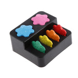 Maxbell 6 Colors Wax Crayons Non-Toxic Food Grade Wax Children Home School Supply