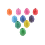 Maxbell 12x No-Toxic Wax Crayons Children Colorful Painting Stick Gifts Kindergarten Toys Egg Shapes