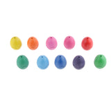 Maxbell 12x No-Toxic Wax Crayons Children Colorful Painting Stick Gifts Kindergarten Toys Egg Shapes