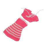 Maxbell Pink Knit Strapless Dress w. Wrap Clothes Outfit for 29cm Barbie Doll Dress