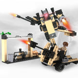 Maxbell Assembling Fighting Tank Building Bricks Plastic Developmental Puzzle Toys