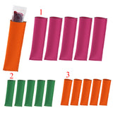 Maxbell 5pcs Rose Neoprene Icy Pole Holder Ice Lolly Sleeve Keep Hands Warm Kitchen Dining