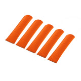 Maxbell 5pcs Orange Neoprene Icy Pole Holder Ice Lolly Sleeve Keep Hands Warm Kitchen Dining