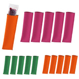 Maxbell 5pcs Orange Neoprene Icy Pole Holder Ice Lolly Sleeve Keep Hands Warm Kitchen Dining