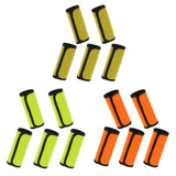 Maxbell Luggage Suitcase Handle Neoprene Wrap Travel Bag Safety Identifier Comfort Wrap Unisex Travel Accs Gift Fluorescent Yellow Pack of 5
