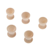 Maxbell 5Pcs Wooden Easter Egg Ball Stands Tray Holders Kids Pretend Play Home Decoration