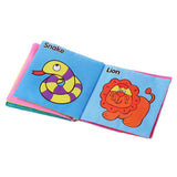 Maxbell Colorful Cloth Book with Magic Pen Learning Animals Developmental Baby Toys