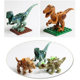 Maxbell 6 Set Dinosaurs of Jurassic Period Kid Baby Building Blocks Mini Dinosaur Toys