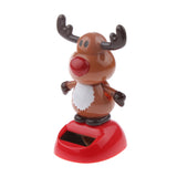 Maxbell Solar Power Swing Cattle Dolls Car Interior Ornament Home Decor Toy Gifts