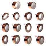 Maxbell Pro Single Conductive Self Adhesive EMI Copper Foil Shielding Tape 5CM*4M Guitar Slug and Snail Barrier