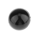 Maxbell Mushroon Doll Eyes Plastic Sewing Buttons Animal Craft Round Noses Black 15mm