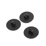 Maxbell 100pcs Plastic Mushroom Model Noses Kids Bear Doll Sewing DIY Button Animal Eyes 20mm