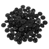 Maxbell 100pcs Plastic Mushroom Model Noses Kids Bear Doll Sewing DIY Button Animal Eyes 20mm