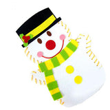 Maxbell Snow Man Nonwoven Hand Puppets DIY Set Puppet Christmas Story Telling Toys