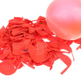 Maxbell Latex Thicked Interesting Shaped Balloons Circling on the Ground Party Toys Red