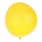 Maxbell Latex Thicked Interesting Shape Balloons Circling on the Ground Party Toys Yellow