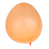 Maxbell Latex Thicked Interesting Shape Balloons Circling on the Ground Party Toys Orange