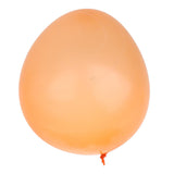 Maxbell Latex Thicked Interesting Shape Balloons Circling on the Ground Party Toys Orange