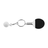 Maxbell Mini Black Table Tennis w/ Ball Charm Pendant Purse Bag Sports Keyring Keychain Gift