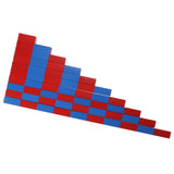 Maxbell Beechwood Montessori Numerical Number Rods Family Set Kids Childrens Early Educational Toy