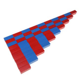 Maxbell Beechwood Montessori Numerical Number Rods Family Set Kids Childrens Early Educational Toy