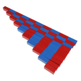 Maxbell Beechwood Montessori Numerical Number Rods Family Set Kids Childrens Early Educational Toy