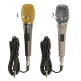 Maxbell PC-M10 Black&Gold Condenser Microphone Mic with 3m Cable & Anti-wind Foam Cap
