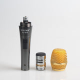 Maxbell PC-M10 Black&Gold Condenser Microphone Mic with 3m Cable & Anti-wind Foam Cap