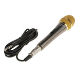 Maxbell PC-M10 Black&Gold Condenser Microphone Mic with 3m Cable & Anti-wind Foam Cap