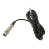 Maxbell PC-M10 Black&Gold Condenser Microphone Mic with 3m Cable & Anti-wind Foam Cap