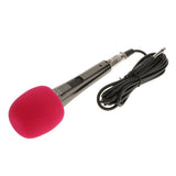 Maxbell PC-M10 Black&Gold Condenser Microphone Mic with 3m Cable & Anti-wind Foam Cap