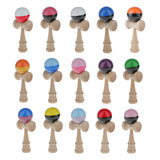 Maxbell Fuchsia/Black Japanese Traditional Kendama Ball Kids Wooden Educational Toy