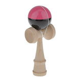 Maxbell Fuchsia/Black Japanese Traditional Kendama Ball Kids Wooden Educational Toy