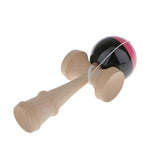 Maxbell Fuchsia/Black Japanese Traditional Kendama Ball Kids Wooden Educational Toy