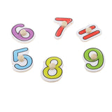 Maxbell 0-9 Figures Plus Diminish Wooden Puzzle Creative Mathematics Toys for Kids Toddler Baby