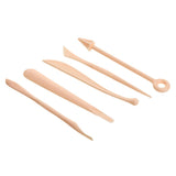 Maxbell Set of 5 Plastic Pottery Clay Sculpture Carving Tools Sand Beach Toys